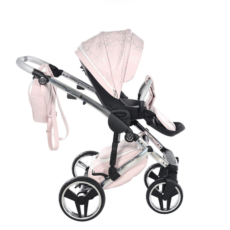 JUNAMA HEART PINK- 3IN1 (INCLUDES CAR SEAT)