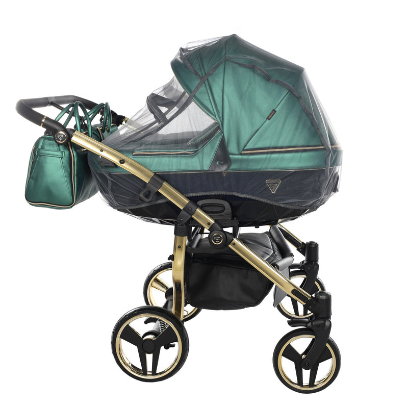 JUNAMA FLUO LINE DUO GREEN - 2IN1 (2 X CARRYCOTS & 2 X SEAT UNITS)