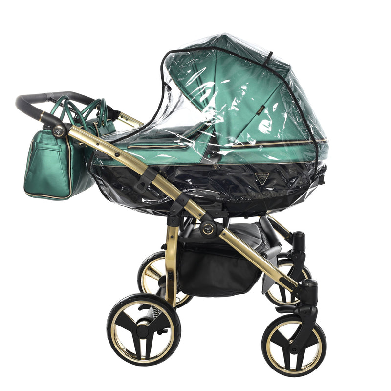 JUNAMA FLUO LINE DUO GREEN - 2IN1 (2 X CARRYCOTS & 2 X SEAT UNITS)