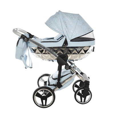 JUNAMA HEART BLUE - 3IN1 (INCLUDES CAR SEAT)