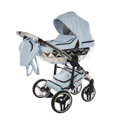 JUNAMA HEART BLUE - 3IN1 (INCLUDES CAR SEAT)