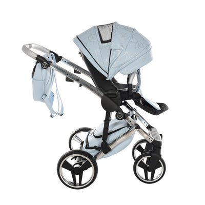 JUNAMA HEART BLUE - 3IN1 (INCLUDES CAR SEAT)