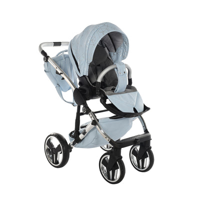 JUNAMA HEART BLUE - 3IN1 (INCLUDES CAR SEAT)