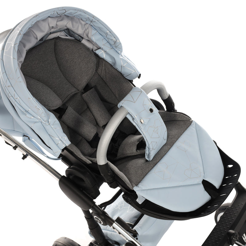 JUNAMA HEART BLUE - 4IN1 (INCLUDES CAR SEAT & ISOFIX BASE)