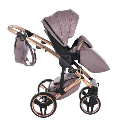 JUNAMA HEART MAUVE - 4IN1 (INCLUDES CAR SEAT & ISOFIX BASE)