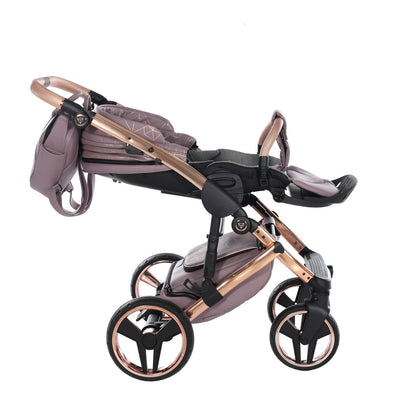 JUNAMA HEART MAUVE - 4IN1 (INCLUDES CAR SEAT & ISOFIX BASE)