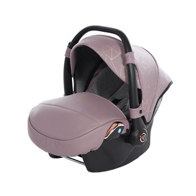 JUNAMA HEART MAUVE - 4IN1 (INCLUDES CAR SEAT & ISOFIX BASE)