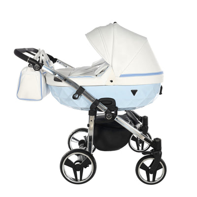 JUNAMA CANDY BLUE DUO - 2IN1 (2 X CARRYCOTS & 2 X SEAT UNITS)