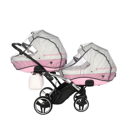 JUNAMA CANDY PINK DUO SLIM - 3IN1 (INCLUDES 2 X CAR SEAT)