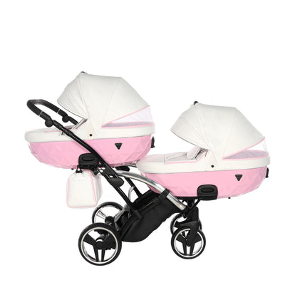 JUNAMA CANDY PINK DUO SLIM - 4IN1 (INCLUDES 2 X CAR SEAT & 2 X ISOFIX BASE)