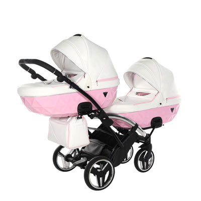 JUNAMA CANDY PINK DUO SLIM - 4IN1 (INCLUDES 2 X CAR SEAT & 2 X ISOFIX BASE)