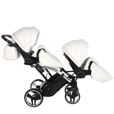 JUNAMA CANDY PINK DUO SLIM - 4IN1 (INCLUDES 2 X CAR SEAT & 2 X ISOFIX BASE)