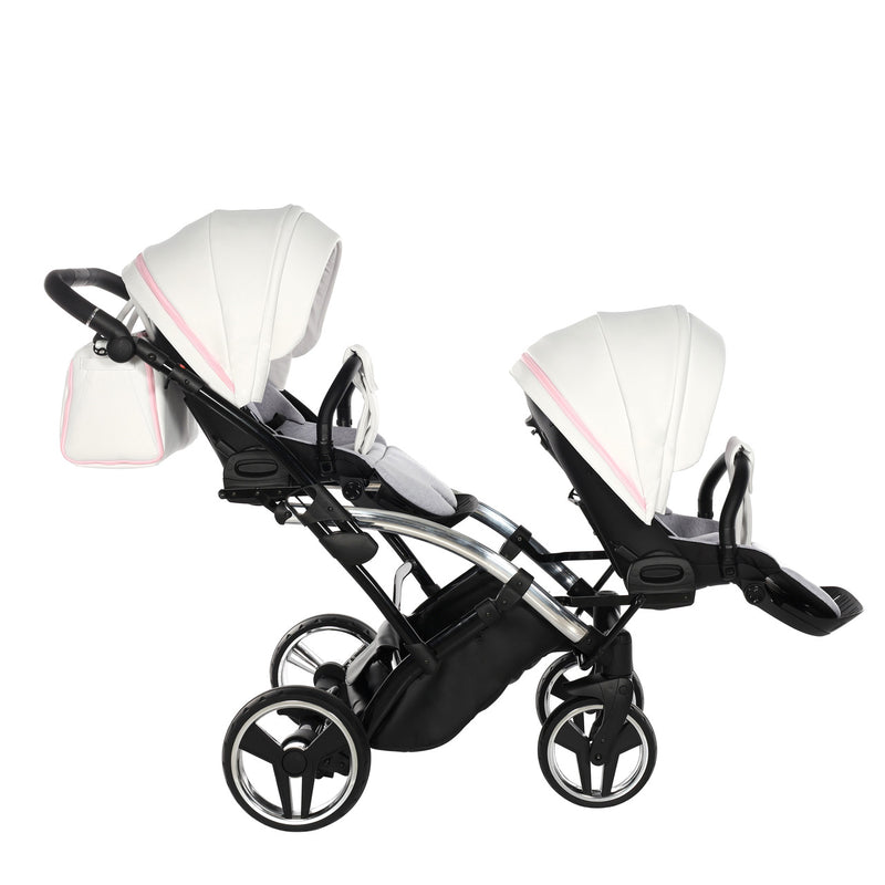 JUNAMA CANDY PINK DUO SLIM - 4IN1 (INCLUDES 2 X CAR SEAT & 2 X ISOFIX BASE)