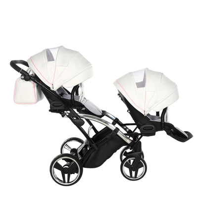 JUNAMA CANDY PINK DUO SLIM - 4IN1 (INCLUDES 2 X CAR SEAT & 2 X ISOFIX BASE)