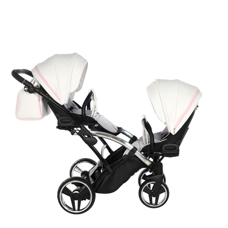 JUNAMA CANDY PINK DUO SLIM - 4IN1 (INCLUDES 2 X CAR SEAT & 2 X ISOFIX BASE)