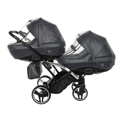 JUNAMA FLUO LINE ANTHRACITE DUO SLIM - 3IN1 (INCLUDES 2 X CAR SEAT)