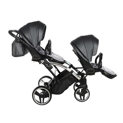 JUNAMA FLUO LINE ANTHRACITE DUO SLIM - 4IN1 (INCLUDES 2 X CAR SEAT & 2 X ISOFIX BASE)