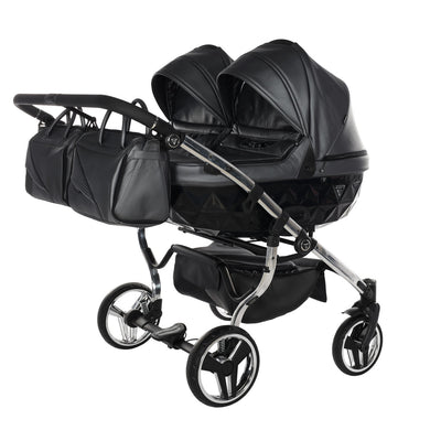 JUNAMA FLUO LINE ANTHRACITE DUO - 4IN1 (INCLUDES 2 X CAR SEAT & 2 X ISOFIX BASE)