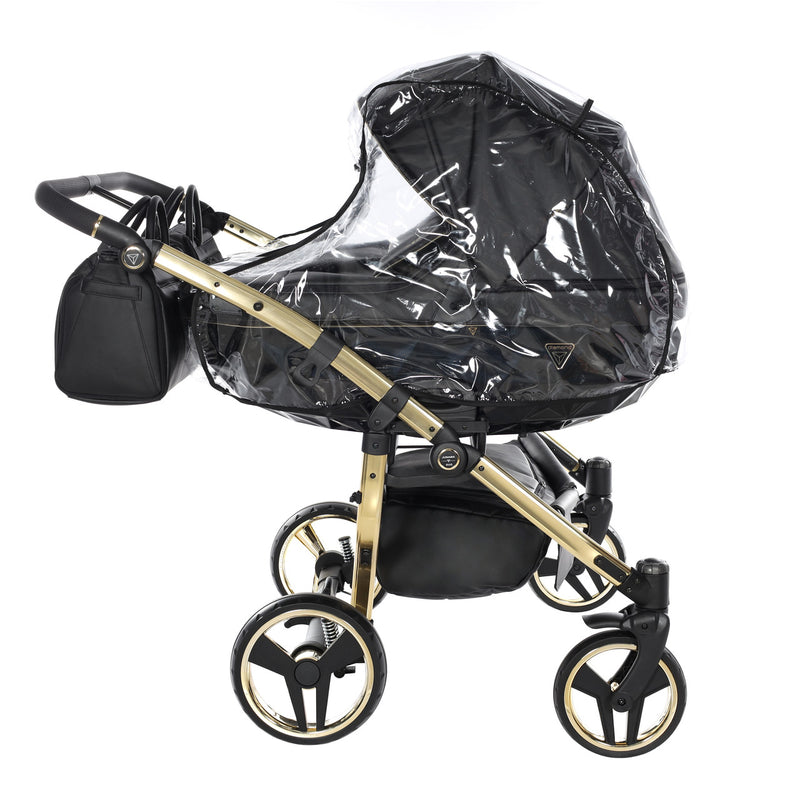 JUNAMA FLUO LINE DUO BLACK GOLD - 2IN1 (2 X CARRYCOTS & 2 X SEAT UNITS)