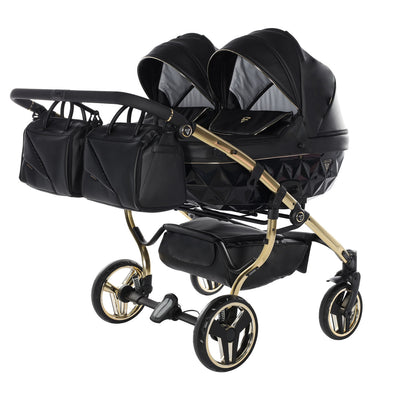 JUNAMA FLUO LINE DUO BLACK GOLD - 3IN1 (INCLUDES 2 X CAR SEAT)