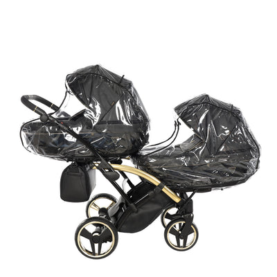 JUNAMA FLUO LINE BLACK GOLD DUO SLIM - 4IN1 (INCLUDES 2 X CAR SEAT & 2 X ISOFIX BASE)