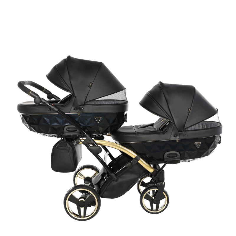 JUNAMA FLUO LINE BLACK GOLD DUO SLIM - 4IN1 (INCLUDES 2 X CAR SEAT & 2 X ISOFIX BASE)