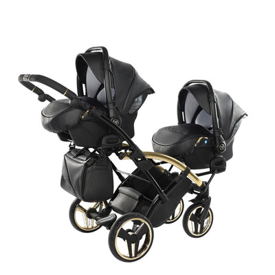 JUNAMA FLUO LINE BLACK GOLD DUO SLIM - 4IN1 (INCLUDES 2 X CAR SEAT & 2 X ISOFIX BASE)