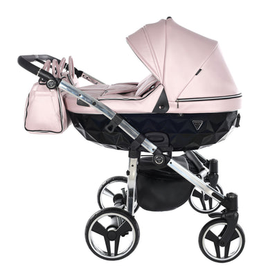 JUNAMA FLUO LINE DUO PINK - 2IN1 (2 X CARRYCOTS & 2 X SEAT UNITS)