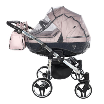 JUNAMA FLUO LINE DUO PINK - 2IN1 (2 X CARRYCOTS & 2 X SEAT UNITS)