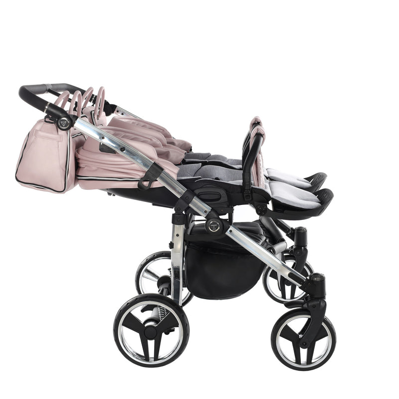 JUNAMA FLUO LINE DUO PINK - 3IN1 (INCLUDES 2 X CAR SEAT)