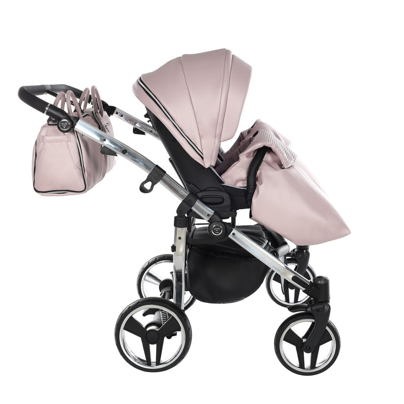 JUNAMA FLUO LINE DUO PINK - 2IN1 (2 X CARRYCOTS & 2 X SEAT UNITS)