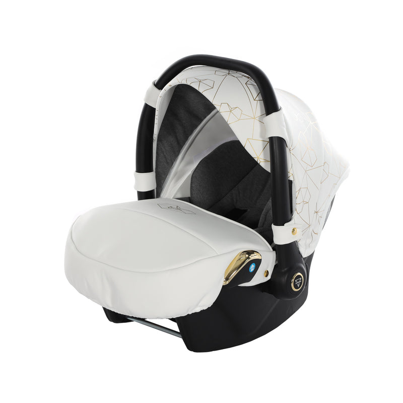 JUNAMA HEART WHITE GOLD - 3IN1 (INCLUDES CAR SEAT)