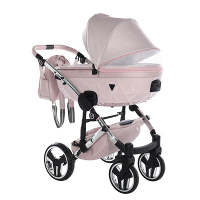 JUNAMA DOLCE PINK - 4IN1 (INCLUDES CAR SEAT & ISOFIX BASE)