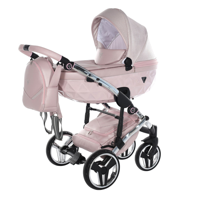 JUNAMA DOLCE PINK - 4IN1 (INCLUDES CAR SEAT & ISOFIX BASE)