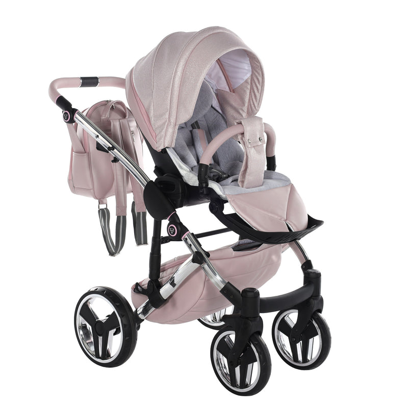 JUNAMA DOLCE PINK - 4IN1 (INCLUDES CAR SEAT & ISOFIX BASE)