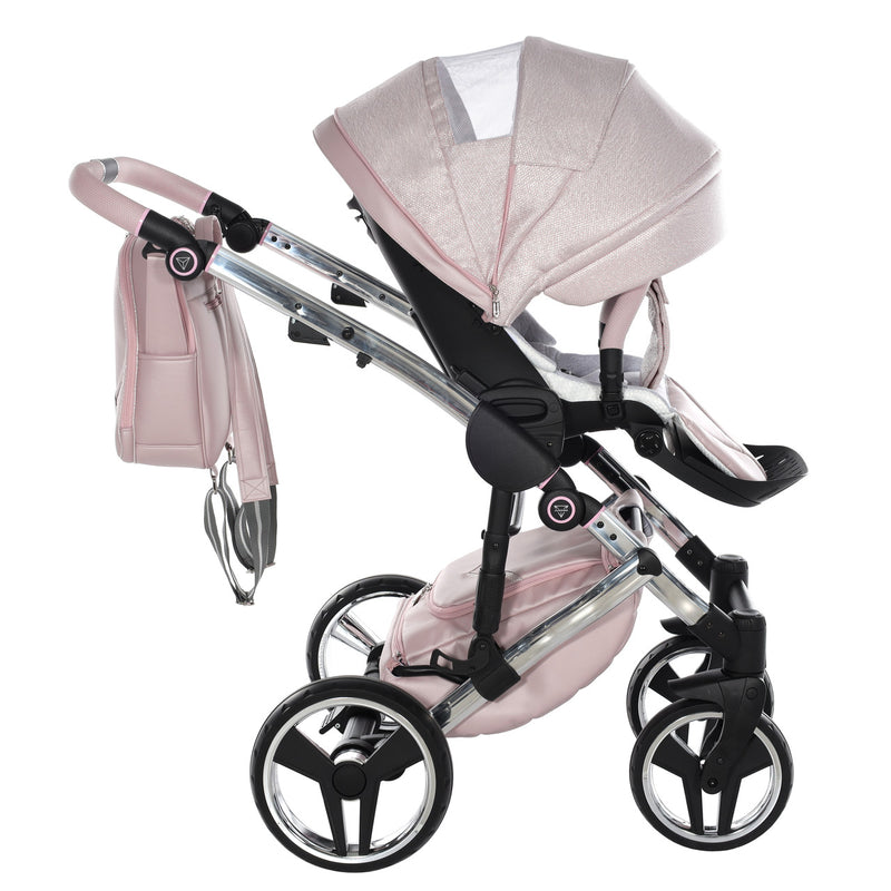 JUNAMA DOLCE PINK - 4IN1 (INCLUDES CAR SEAT & ISOFIX BASE)