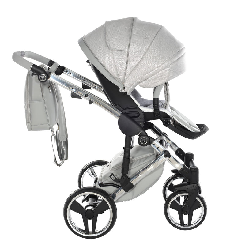 JUNAMA DOLCE SILVER - 4IN1 (INCLUDES CAR SEAT & ISOFIX BASE)