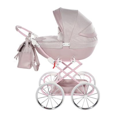 JUNAMA DOLCE PINK DOLL'S PRAM