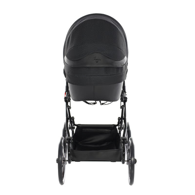 JUNAMA DOLCE BLACK DOLL'S PRAM