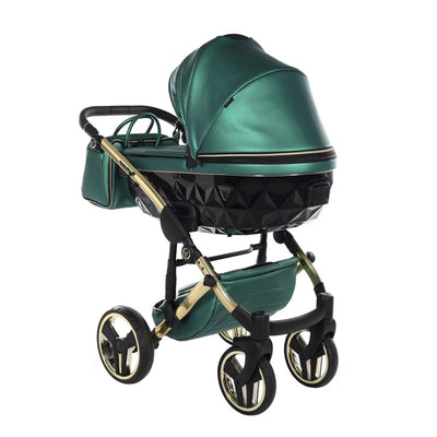 JUNAMA FLUO LINE GREEN - 4IN1 (INCLUDES CAR SEAT & ISOFIX BASE)