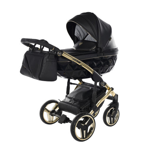 JUNAMA FLUO LINE BLACK GOLD  - 3IN1 (INCLUDES CAR SEAT)