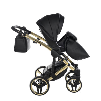 JUNAMA FLUO LINE BLACK GOLD  - 3IN1 (INCLUDES CAR SEAT)