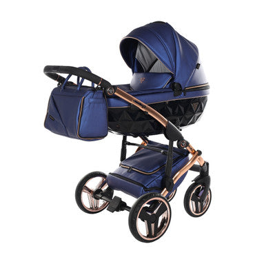 JUNAMA FLUO LINE NAVY GOLD - 3IN1 (INCLUDES CAR SEAT)