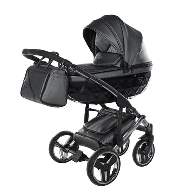 JUNAMA FLUO LINE ANTHRACITE - 4IN1 (INCLUDES CAR SEAT & ISOFIX BASE)