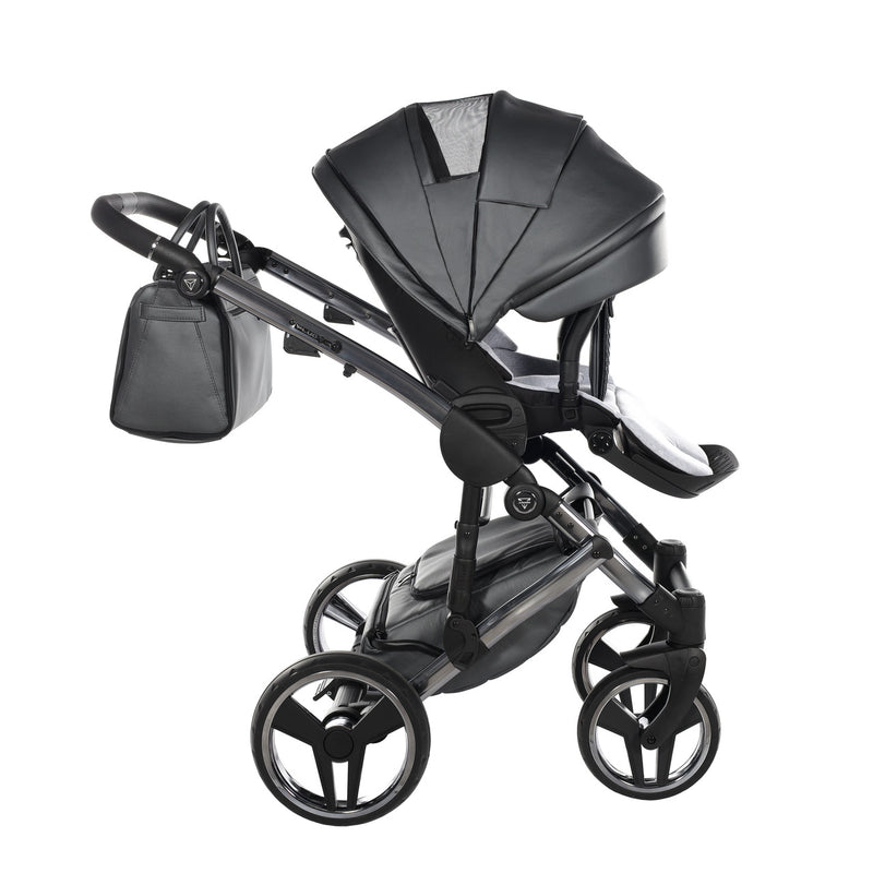 JUNAMA FLUO LINE ANTHRACITE - 4IN1 (INCLUDES CAR SEAT & ISOFIX BASE)