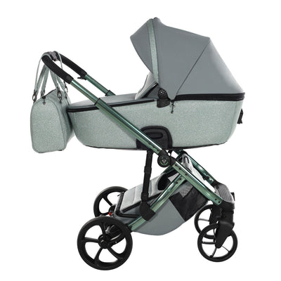 JUNAMA GLITTER MINT - 4IN1 (INCLUDES CAR SEAT & ISOFIX BASE)