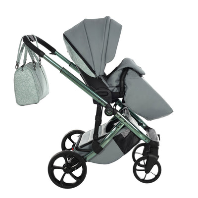 JUNAMA GLITTER MINT - 4IN1 (INCLUDES CAR SEAT & ISOFIX BASE)