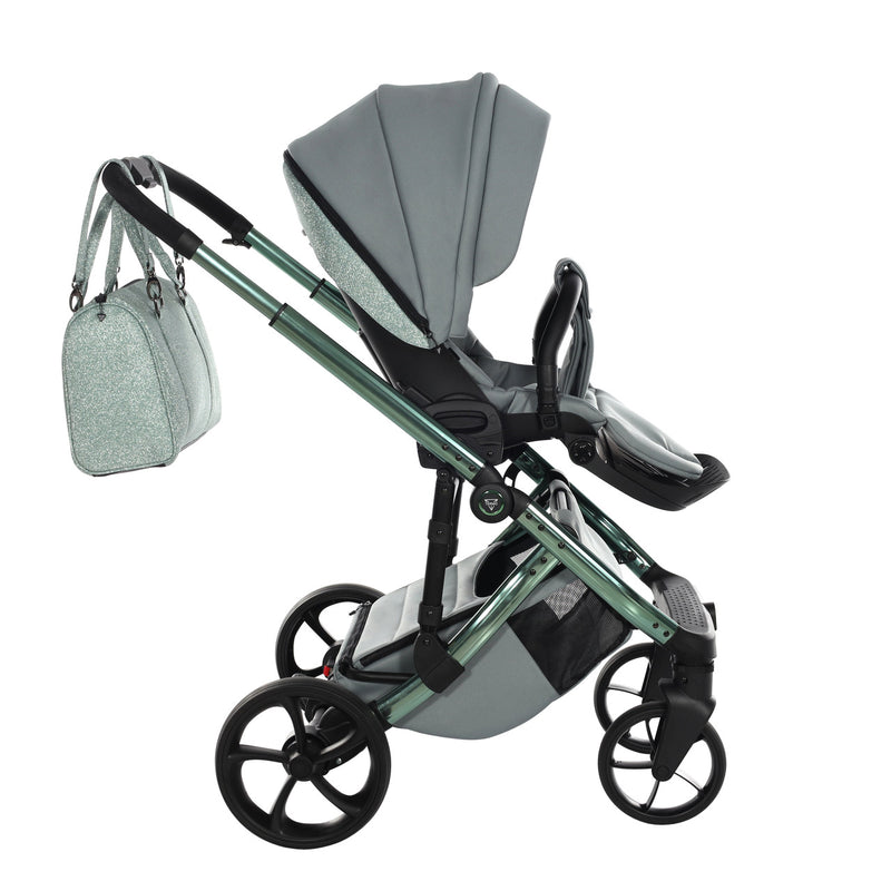 JUNAMA GLITTER MINT - 4IN1 (INCLUDES CAR SEAT & ISOFIX BASE)