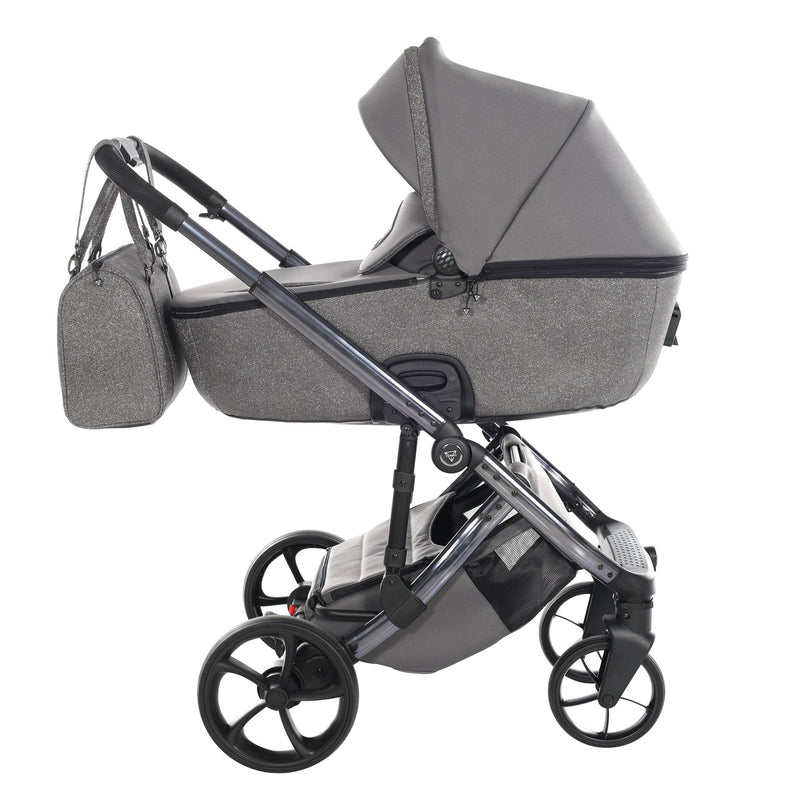 JUNAMA GLITTER GRAPHITE - 4IN1 (INCLUDES CAR SEAT & ISOFIX BASE)