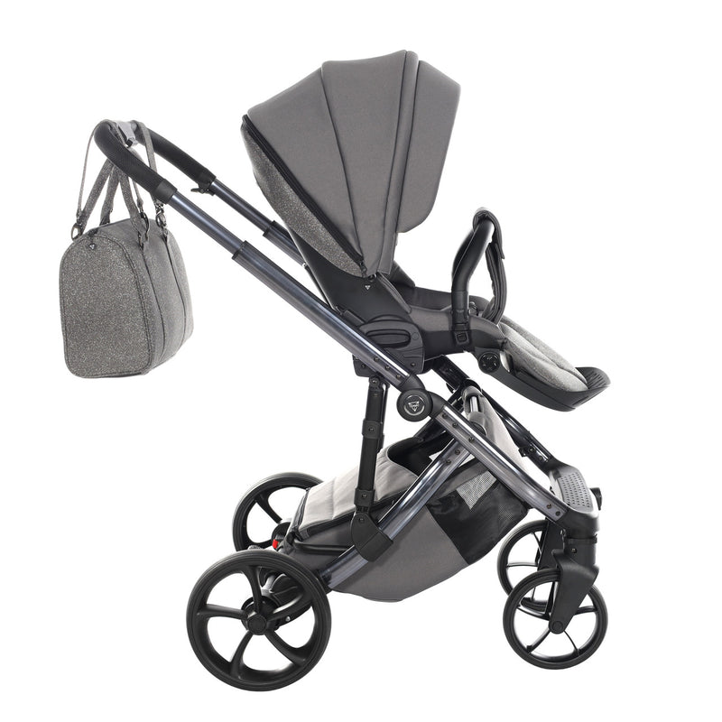 JUNAMA GLITTER GRAPHITE - 4IN1 (INCLUDES CAR SEAT & ISOFIX BASE)